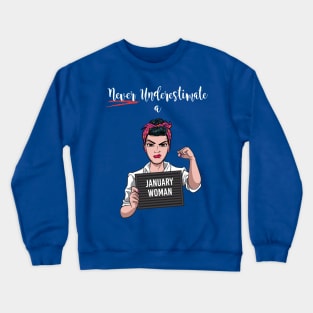 January Woman Crewneck Sweatshirt